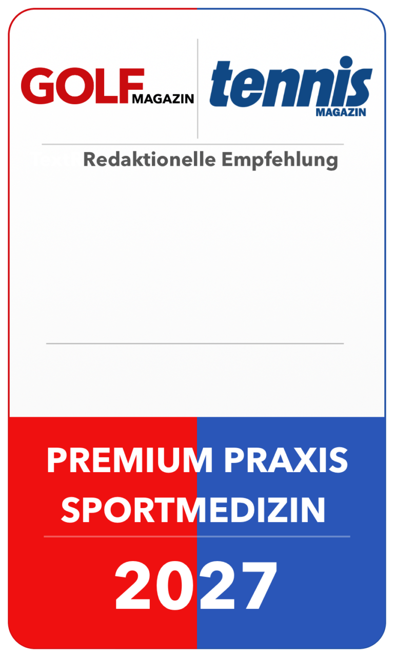 2027 Premium Praxis Sportmedizin Golf Tennis